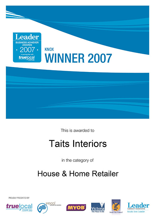 Winners_Certificate_Knox_Taits_Interiors